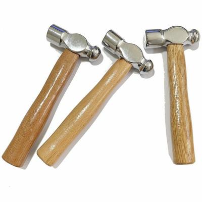 Mini Hammer Smashing Walnoot Ronde Kop Houten Handvat Hamer Auto Ontsnappingsgereedschap Handhamer Multifunctionele Mini Hamer