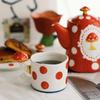 Ceramic Mug Cartoon Mushroom Bowl Three-dimensional Relief Mushroom Plate Salad Bowl Teapot Coffee Cup Mugs Coffee Cups