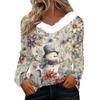 Long Sleeve Shirts For Women Cute Tops Christmas Prints Tees Blouses Casual Plus Size Basic Tops Pullover