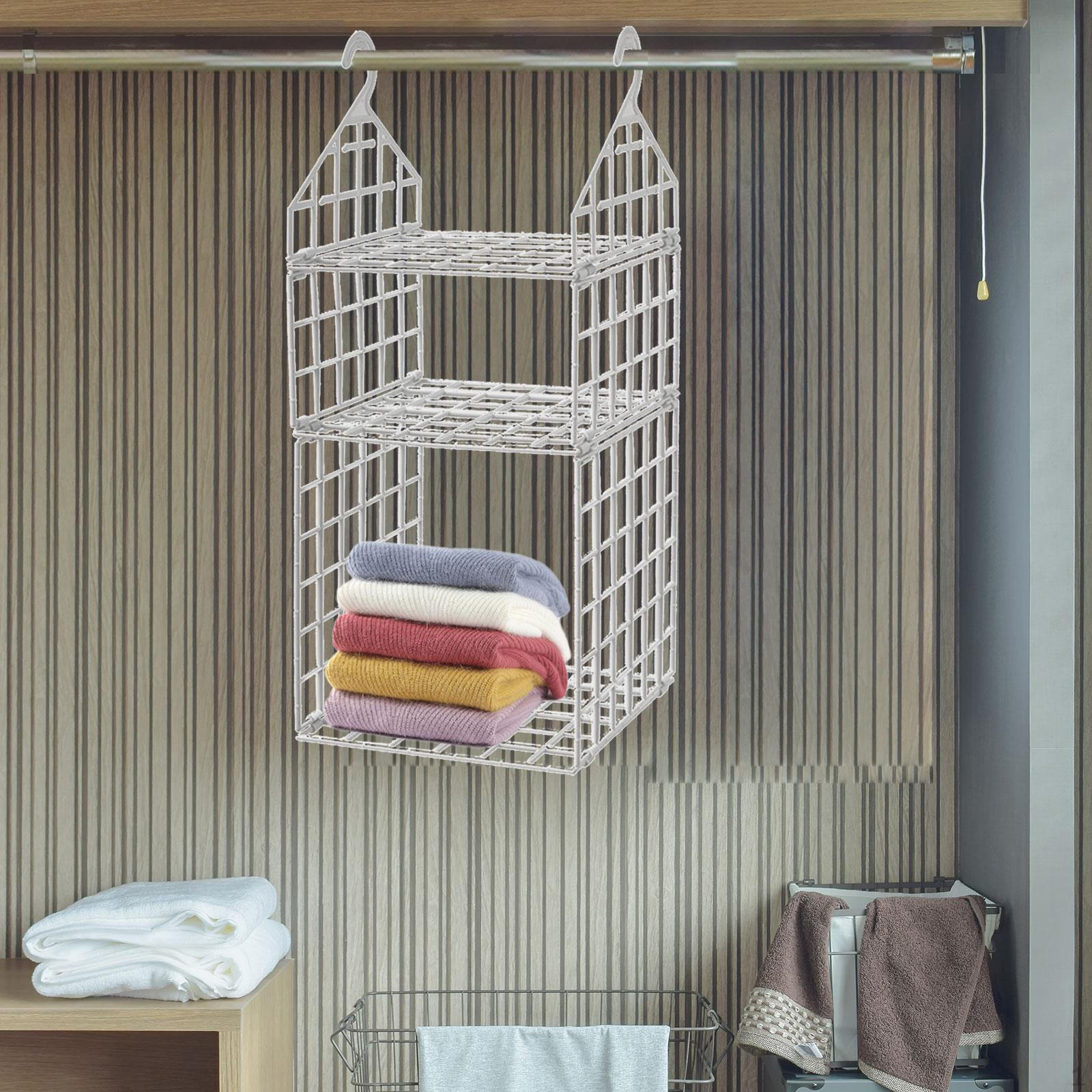 

Подвесной органайзер для шкафа, складной, органайзер для сумок 3 tier