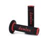 Domino Handlebar Thermoplastic Black X A19041C4240 Grips, Off-Road Type, 118mm, Rubber, Red,