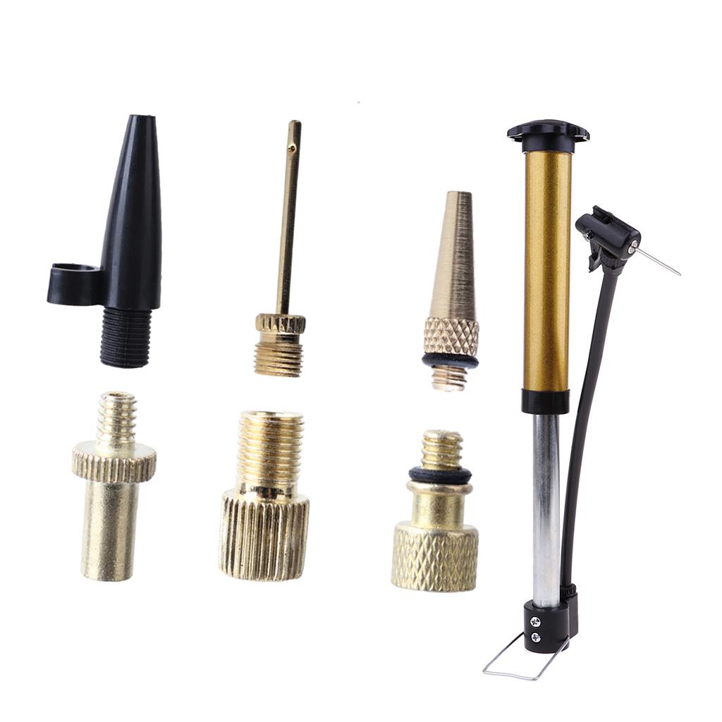 , Car Copper Tire Valve Converter, Inflator Pump Needle Nozzle- Accessories