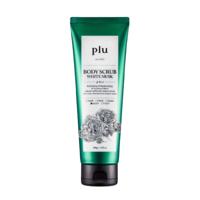 PLU Body Scrub White Musk 200g(7.05oz) 1ea