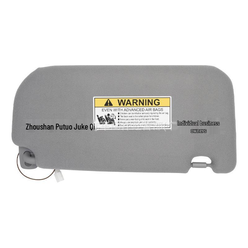 Compatible Gray Left Sun Visor with Light for 2005-2010 Kia Sportage (85202-1F690LX)