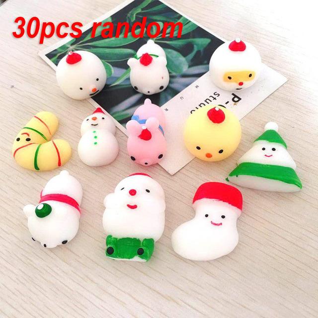 50-5PCS Kawaii Squishies Mochi Anima Squishy Hračky pro děti Antistresový míček Squeeze Party Favorities Hračky pro úlevu od stresu k narozeninám