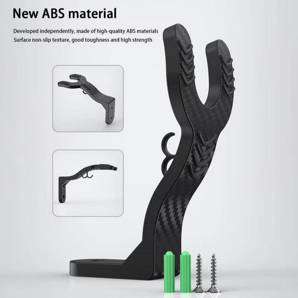 3PCS Wall Mount Motorcycle Helmet Hook Racks Helmet Display Hanger  Storage Shelf