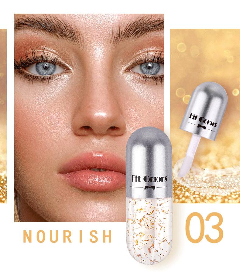 Lip Care Women's Lip Balm Transparent Moisturizing Scrub Matte Natural Lip Oil Lip Gloss 3pcs Set