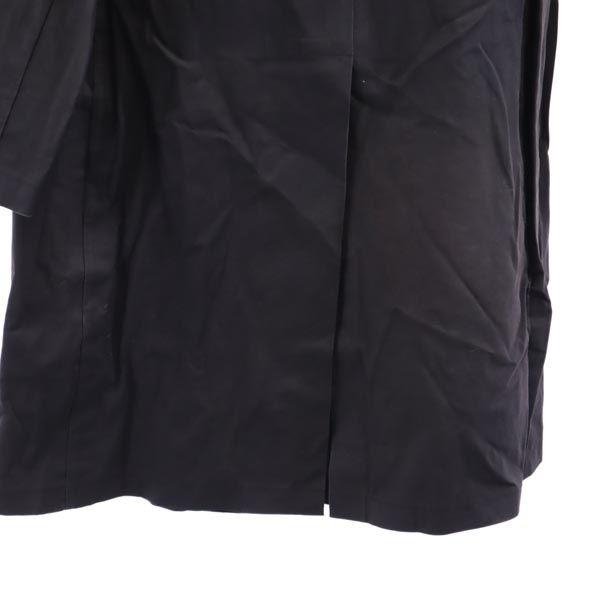 A.P.C. Rubberized Long sleeve Rubber coating Stainless collar coat M Navy Women Used