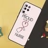 Cartoon Doctor Nurse Case For Oppo A58 A78 A98 A18 A38 A74 A94 A54 A15 A17 A57 A6 A5 Pro A16 A76 A96 A40 A60 A80