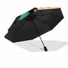 1pc Automatic Opening/Closing Umbrella with Portable Tri-Fold Design, 8 Iron Ribs - Outdoor Umbrella for Festivals, Travel, Daily Use F089