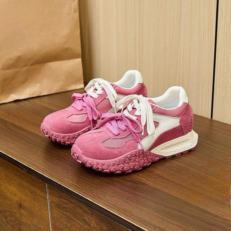 Thick-soled Shoes, Women's Height-increasing Shoes, Versatile Casual Sports Shoes