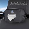 Boîte à mouchoirs de voiture Accessoires d'intérieur de voiture Pour Volkswagen Golf Passat b6 Amarok T5 Tiguan Sac de rangement pour mouchoirs en cuir Boîte à mouchoirs Kleenex