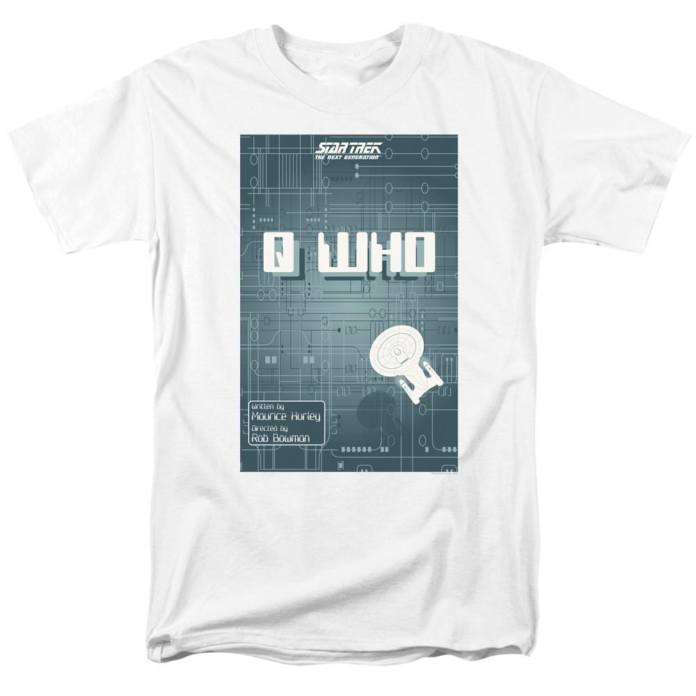 Star Trek - Tng Season 2 Episode 16 - Adult Unisex Short Sleeve T-Shirt - White 3XL