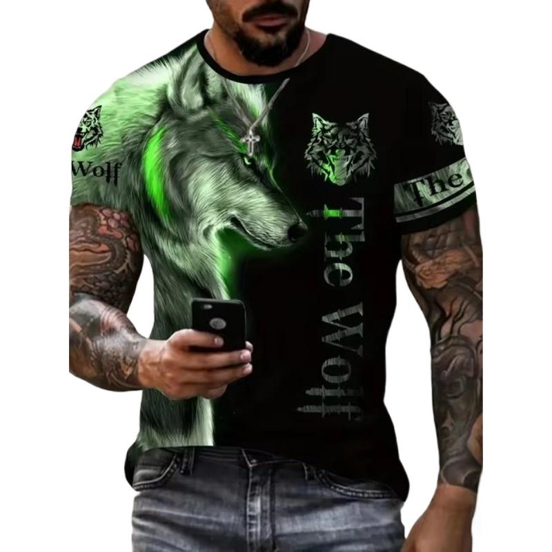 Men's T-Shirt Quick Drying Tops Summer Fashion Street Short Sleeve Tee Shirts 3D Graphic Print Tees Oversized Male Clothing
