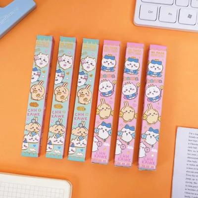 Beautiful Chiikawa Anime Peripheral Blind Box Press Pen Cartoon Cute Usagi Brushing Questions Student Neutral Pen Stationery