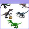Brinquedo Figura Bloco de Montar Baryonyx Parque Jurássico Emocionante Para Crianças