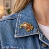 Zinc Alloy Animal Pin Enamel Sleeping Brooch, Red Panda Sloth Koala Squirrel Monkey Jackets Badge Lapel Pin, Decorative for Clothes Backpacks and Hats