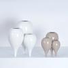 Ceramic Vase Three-piece Balloon Set Flower Vase Abstract Bubble Ceramic Handicraft Flower Arranger Home Decoration Accessoires
