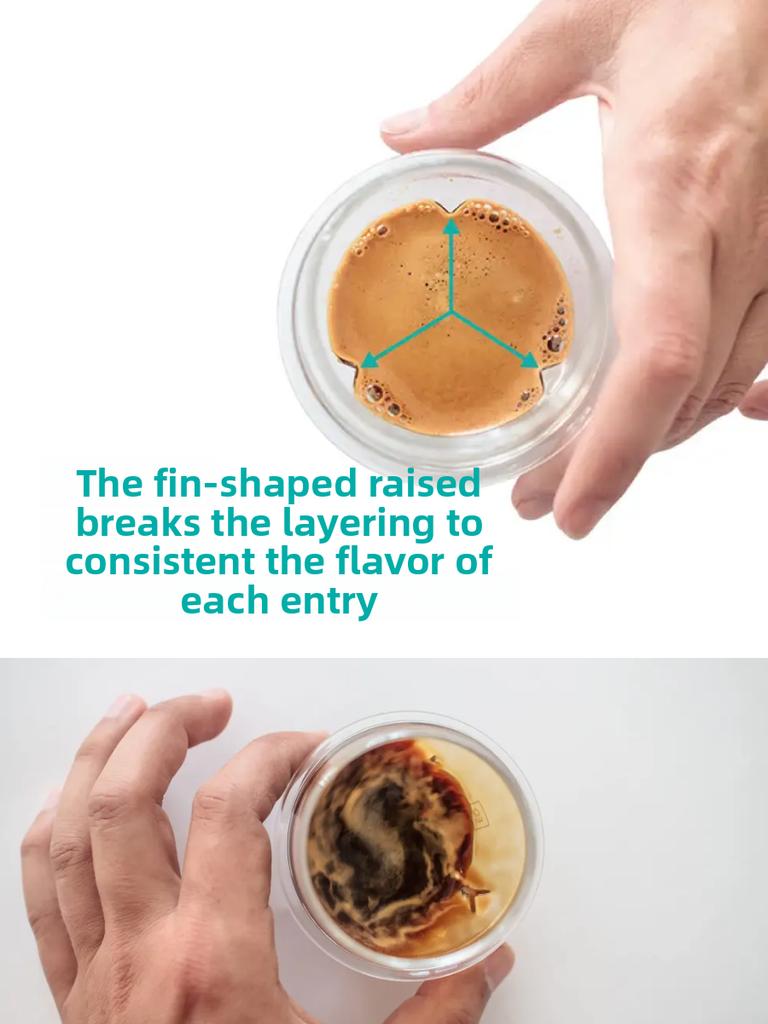 Italian Style Double Layer Heat Resistant Transparent Glass Coffee Tasting Cup Espresso Kruve Concentrated Coffee Sniffing Cup