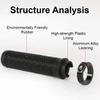 Bucklos Bicycle Grips Integrated Rubber Anti-Slip Mtb Handlebar Cover Lock On Mountain Bike Handle Bar Cuffs Bmx Cycling Parts