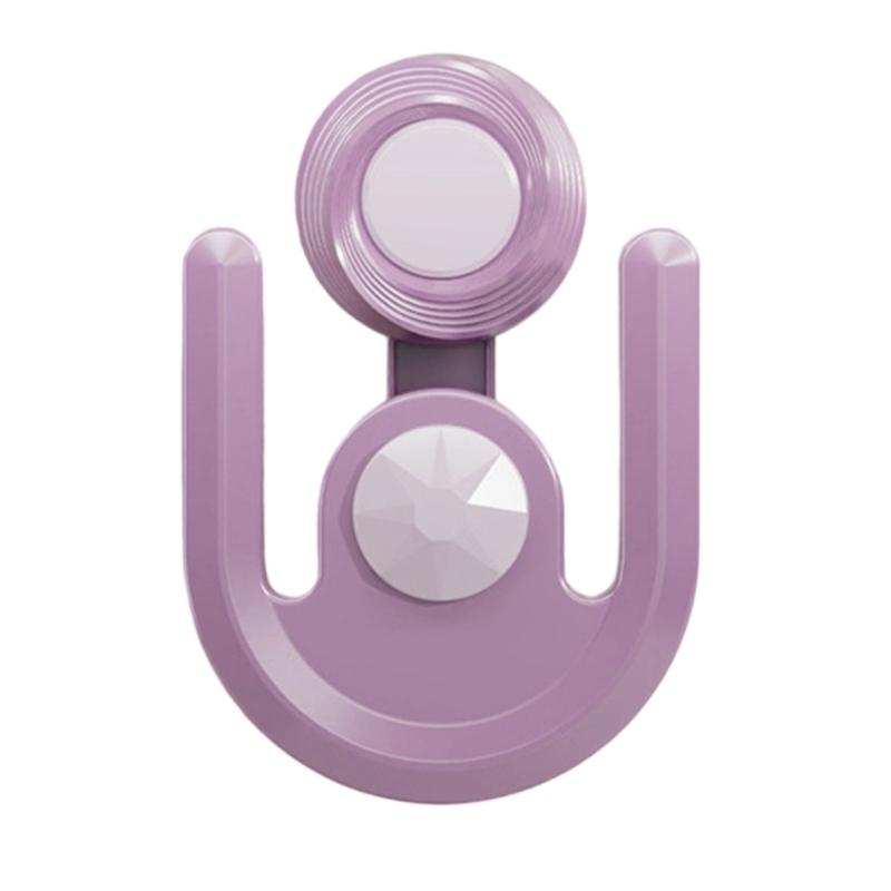

Bathroom Organizers Multipurpose Storage Shelf With Strong Suction Cups Space Saving ABS Designs фіолетовий