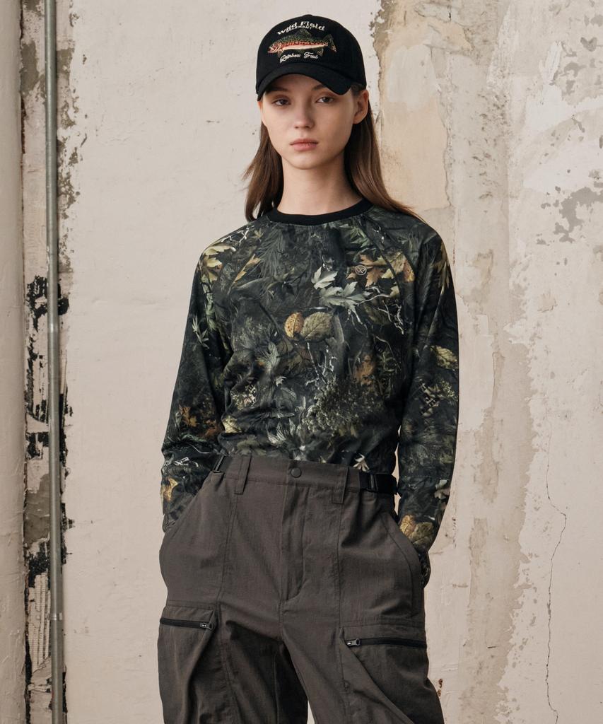 HELEMENT Mesh Camo Functional Long Sleeve T-Shirt (Camo)