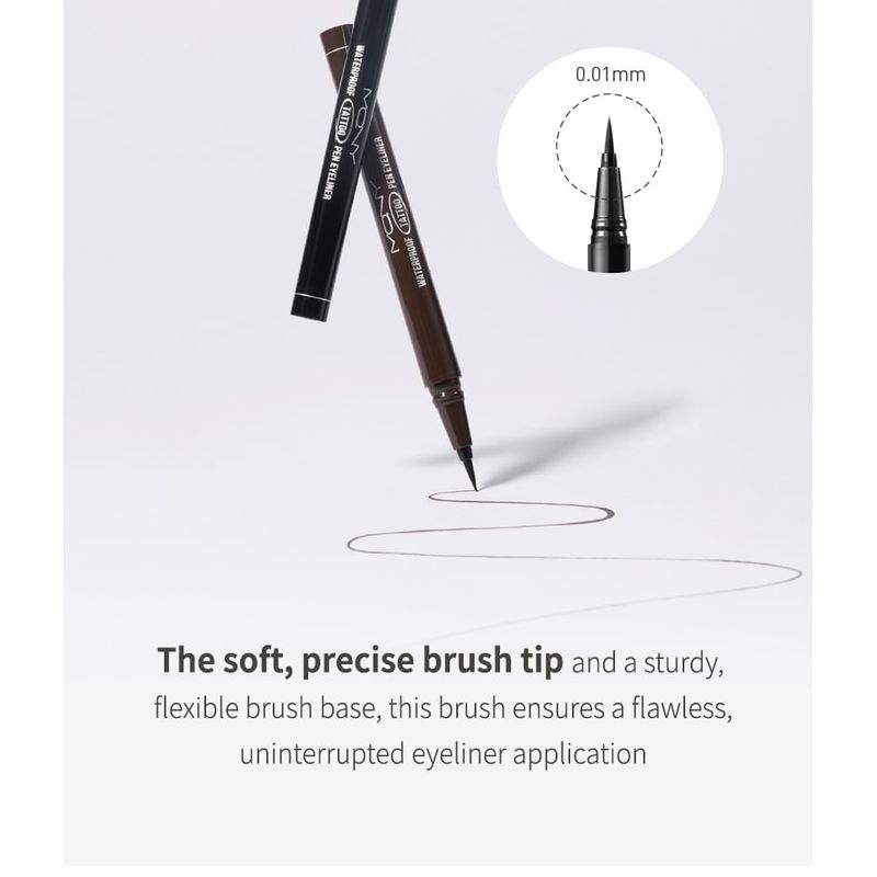 MACQUEEN - Waterproof Tattoo Pen Eyeliner - 2 Colors