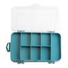 Kunststoff 8-Slot Hardware Werkzeuge Schrauben Nagel Aufbewahrungsbox Fall Schmuck Organizer