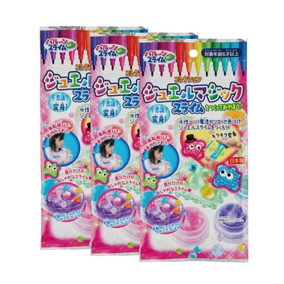 Tomoda Toy Slime Jewel Magic Slime Set of 3Balloon Decoration Your Own Stylish Slime