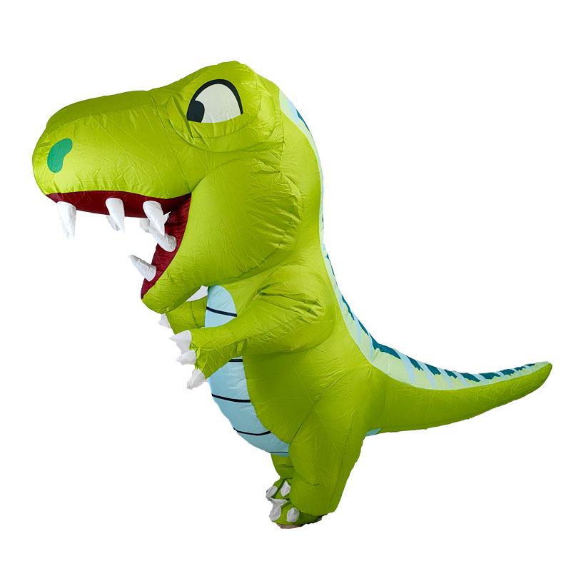 Dětský legrační kostým maskota dinosaura - Tyrannosaurus Rex Halloweenské představení Rekvizity