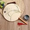 with Tassels Pendant Chinese Style Fan Handheld Group Fan Dance Performance Tuan Fan  Home Decor