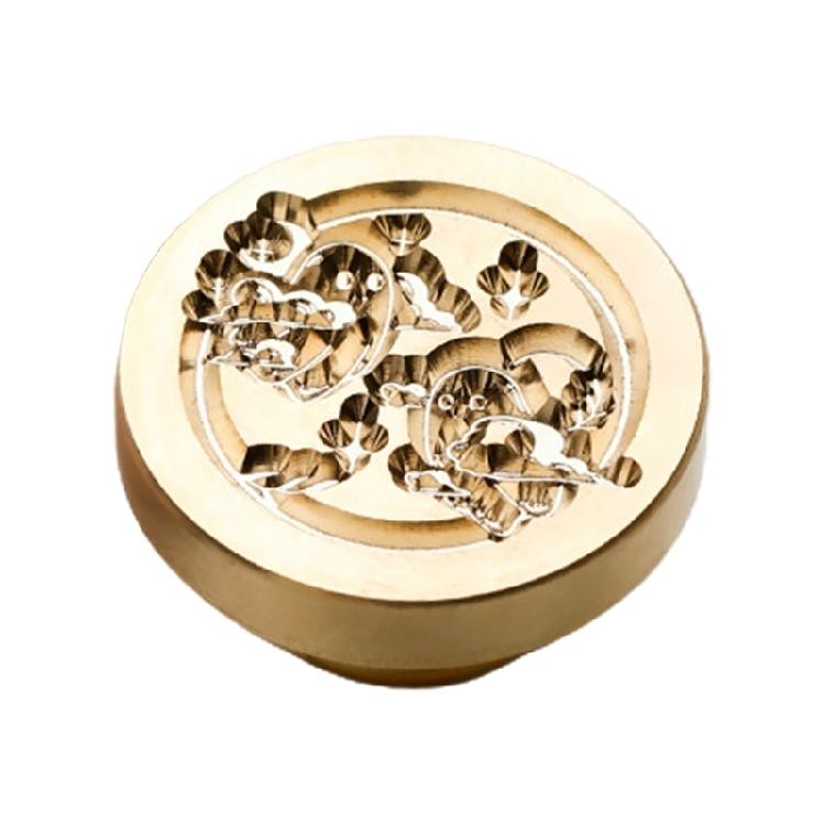 Scrapbooking Wax Seal Stamp Brass Head Stamps for Card/Envelope/Gift Signature