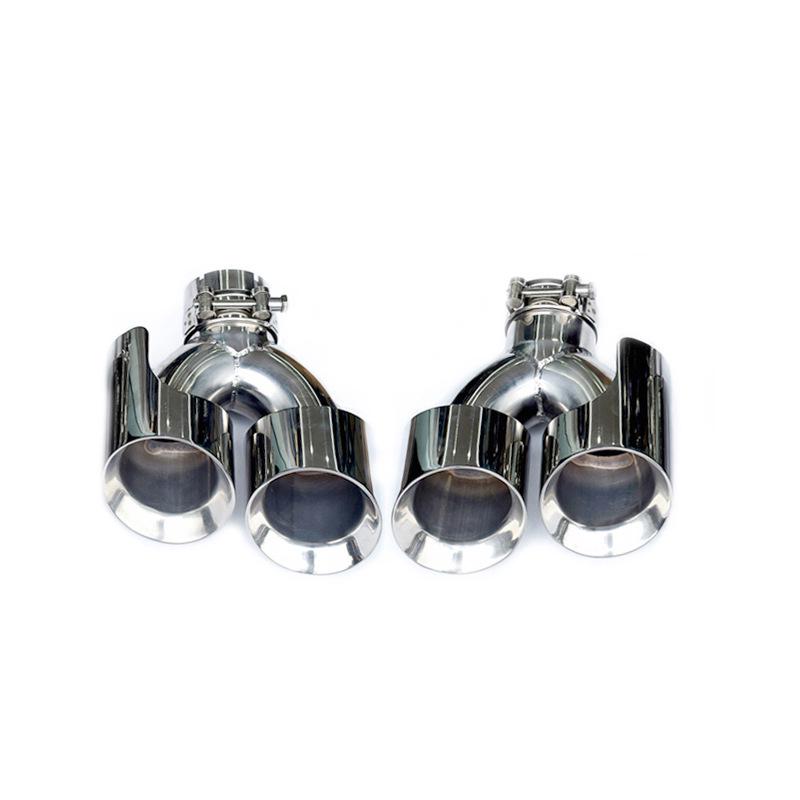 Exhaust Pipe Modification: Quad Tailpipes for 14-21 Range Rover Sport SVR Body Kit