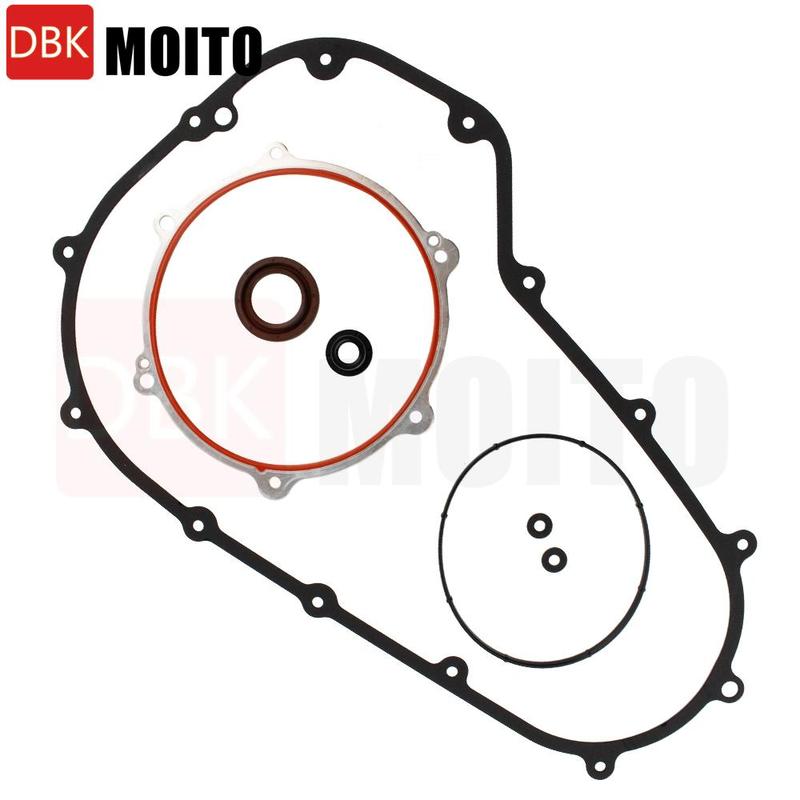 Clutch Primary Cover Gasket Kit for Harley Touring FLH/T Ultra Limited Street Glide Road King Glide Electra Glide 2007-2016