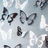 18 st/set DIY 3D Butterfly Wall Stickers Art Decal PVC Fjärilar Heminredning
