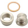 FZJDSD 12MM KIT STEEL BUNG & STEEL PLUG + WASHER Transmission sump drain plug Oil pan drain plug (weld in)