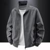 Men's Coat Spring and Autumn Outdoor Casual Stand-up Collar Jackets and Workwear Waterproof Tops Trendy