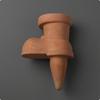 Ceramic ShoeShaped Plant Watering Vessel SlowRelease Stake Automatic for