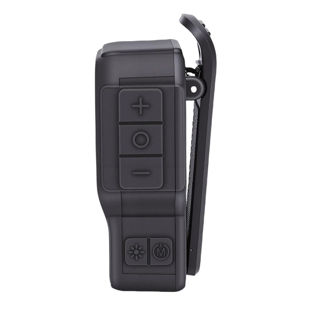 Wearable Speaker with Flashlight 5W LED Light 3 Brightness Levels Portable Bluetooth Speaker for Outdoor
