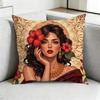 ART AlphonseE MMucha Pillow Case Square DoubleSided Sofa Cushion Cover Bedroom Bedside Pillow Gift
