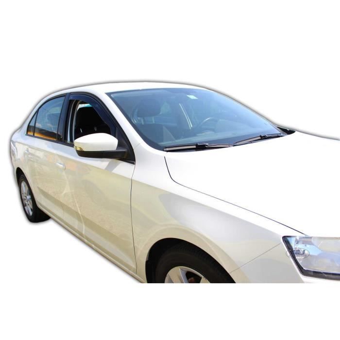 J&amp;J AUTOMOTIVE | Heko Deflecteurs d'air Déflecteurs de Vent Pour Skoda Rapid / Spaceback 5P. Berlina 2012-2019