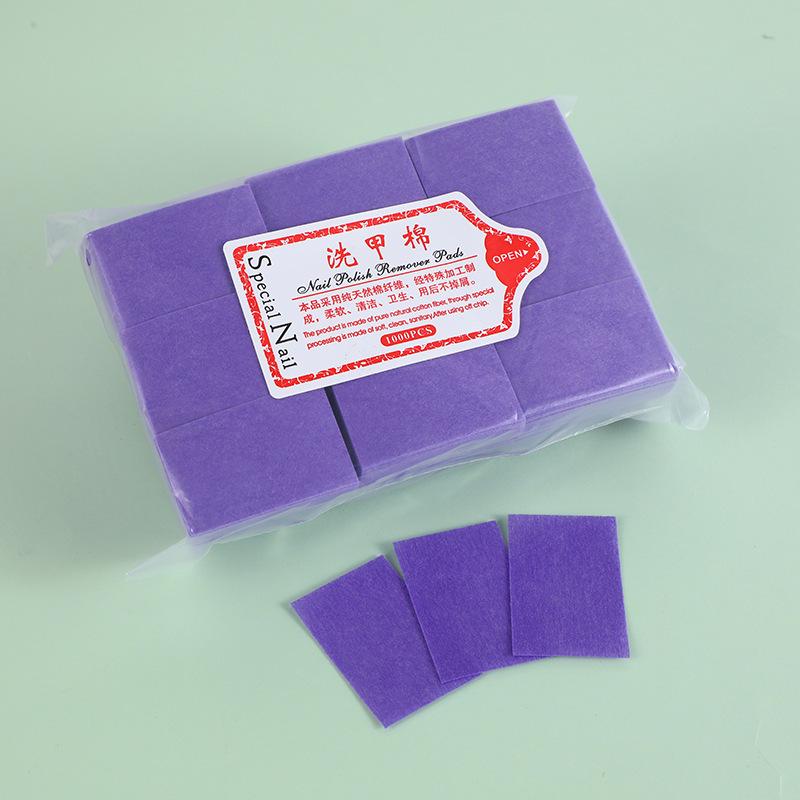 1000 Hard Nail Art Lint-Free Disposable Cotton Wipes