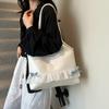 New Large-capacity Tote Bag Women's Casual Versatile Bow Underarm Bag Commuter Lace Shoulder Bag