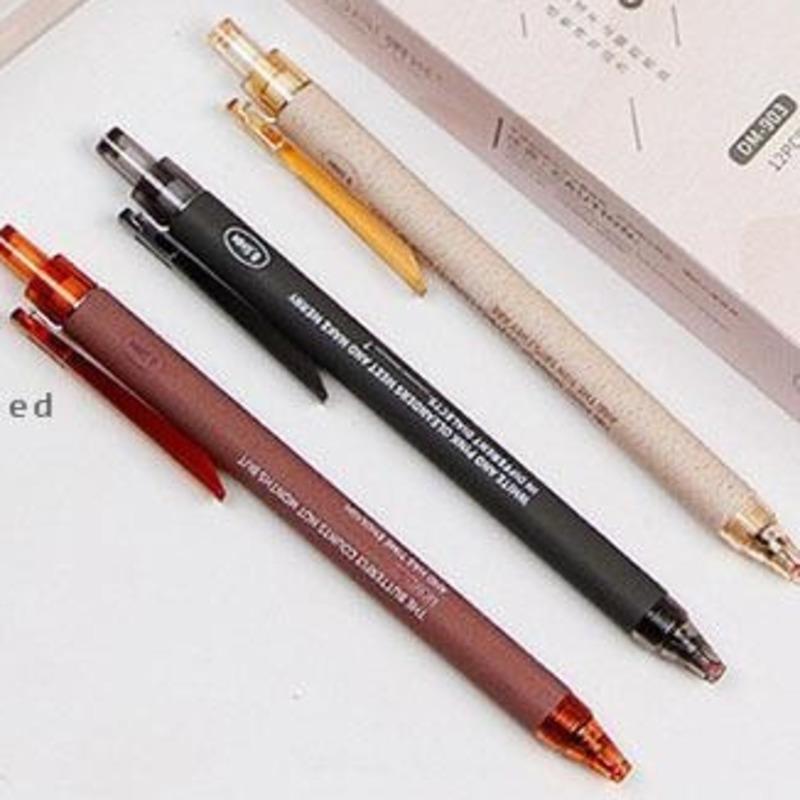 5 Piece School Supplies Stationery Cute Creative Fresh Press Office Gel Pen