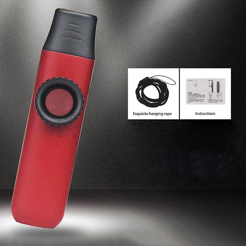 

Музыкальный свисток на британскую тематику; Компактная АБС-казу-флейта; Легкий в обучении инструмент для детей красный