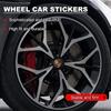 4 ks 56mm Samolepka Středové Krytky Nábojů Kol Auta Příslušenství Pro Porsche Boxster Cayenne Panamera Macan Cayman 911 918 996 917 991
