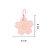 Flower Cartoon Mini Key Case PU Leather Protective Case Durable Key Cover Cap