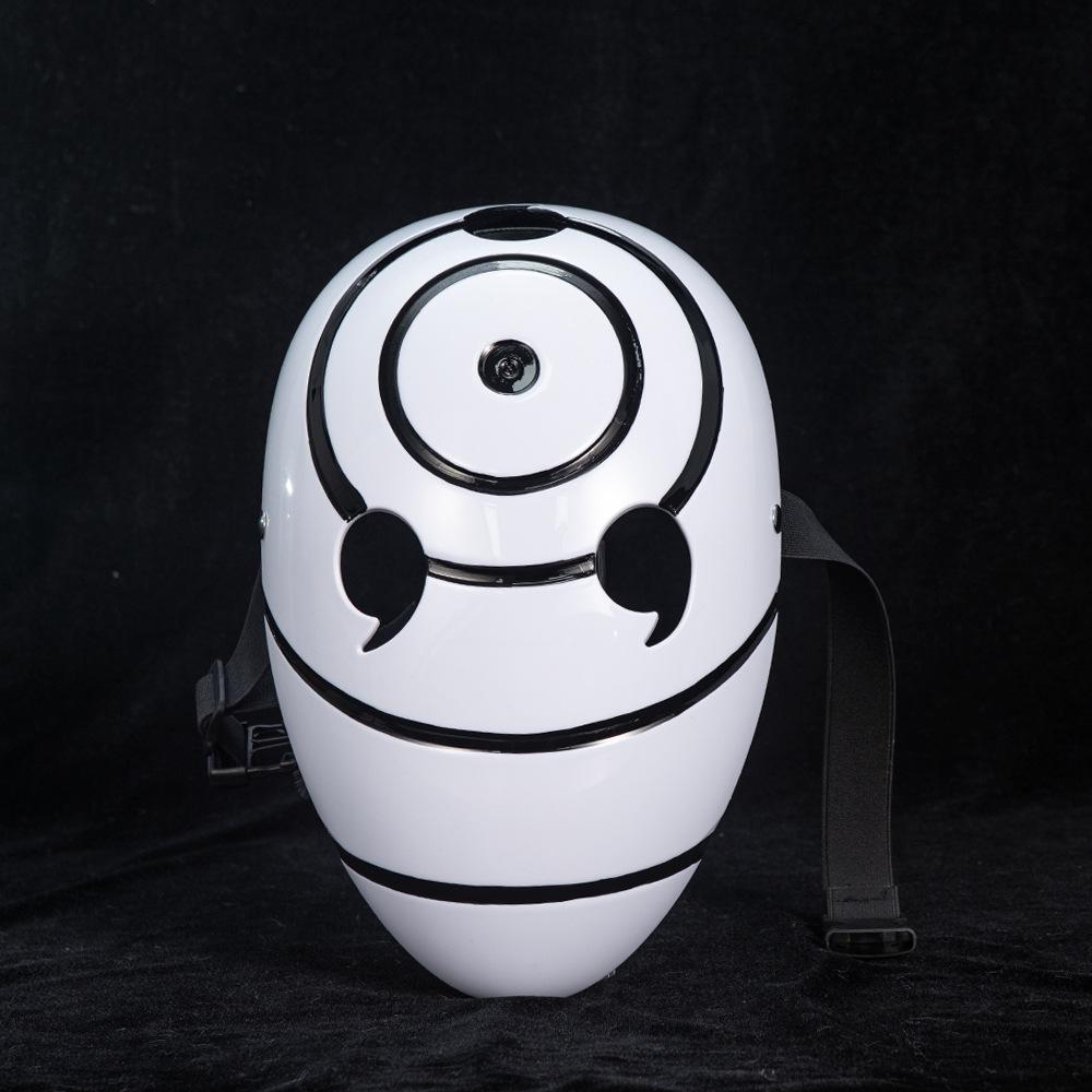 Anime Naruto Tobi Pryskyřičná Maska pro Halloweenskou Párty - Kostým na Celý Obličej pro Dospělé a Děti