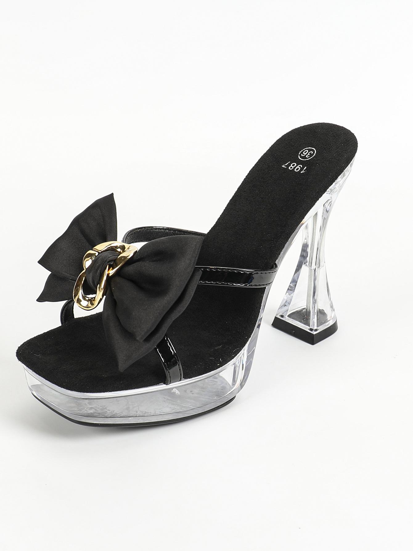 Женские босоножки на платформе — фото 13