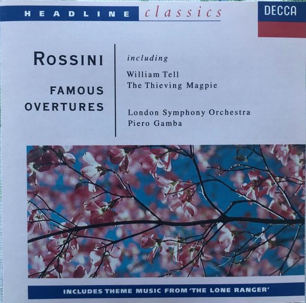 

CD LSO; PIERO GAMBO - Rossini;Overtures 4336062 Decca 1992 UK Classical Used
